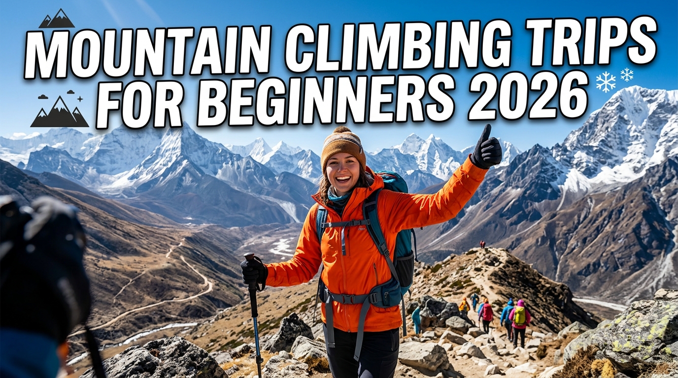 Mountain Climbing Trips for Beginners 2026